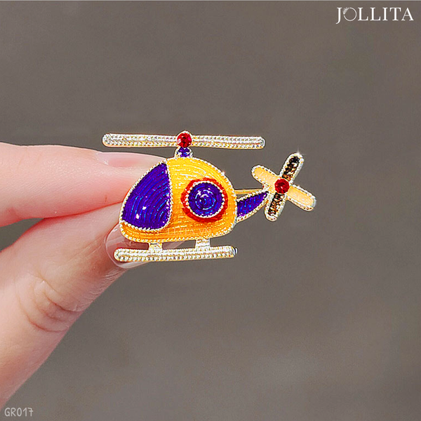  Ghim cài áo máy bay trực thăng độc đáo tinh tế 