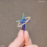  Ghim cài áo liên hành tinh dát đá sang trọng 