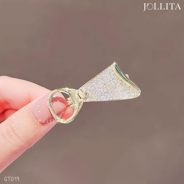  Kẹp tóc mái bật nút ngày mới may mắn 