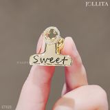  Kẹp cài áo hình kẹp giấy Pinny Pal ngộ nghĩnh 