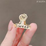  Kẹp cài áo hình kẹp giấy Pinny Pal ngộ nghĩnh 