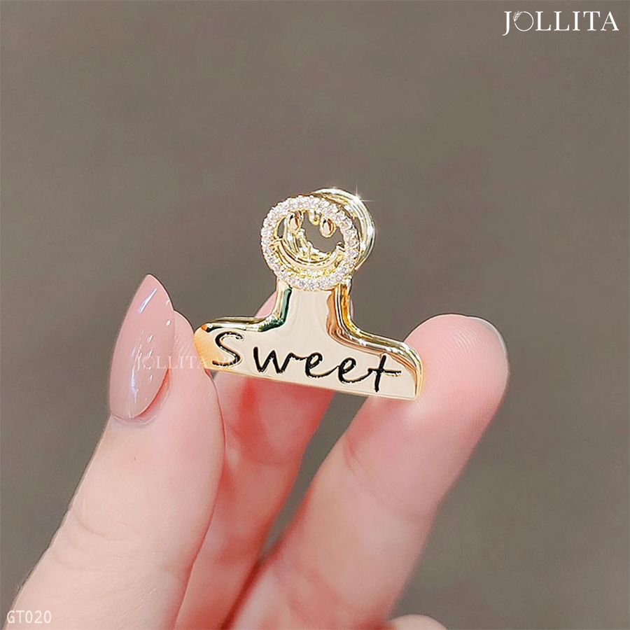  Kẹp cài áo hình kẹp giấy Pinny Pal ngộ nghĩnh 