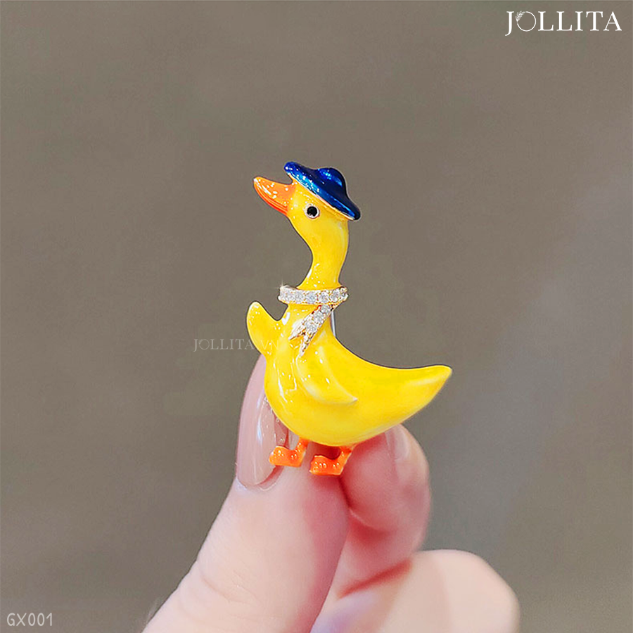  Ghim cài áo vịt vàng kute 