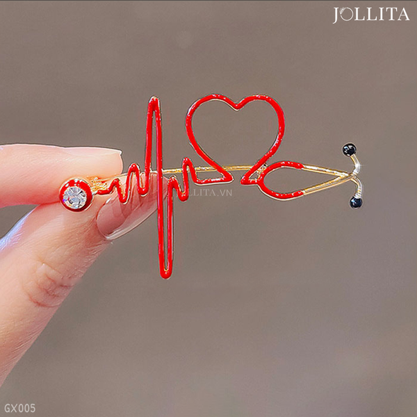  Ghim cài áo điện tim đồ 