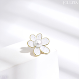  Pin cài áo bông hoa xà cừ tinh tế 