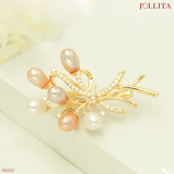  Trâm cài áo Nhành Ngọc Trai thanh lịch cao cấp 