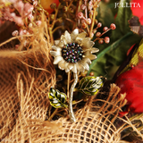  Trâm cài áo hoa hướng dương 