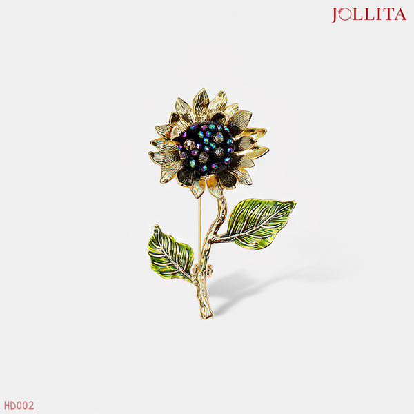  Trâm cài áo hoa hướng dương 