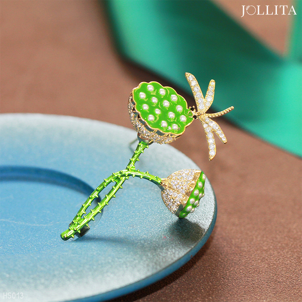  Trâm cài áo nhành ngó sen nhỏ thnah lịch 