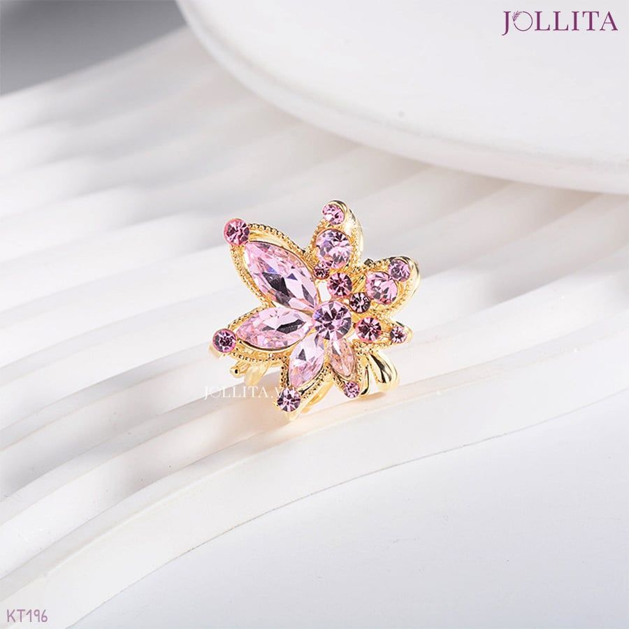  Kẹp tóc tóc lá phong sắc tím kiêu sa 