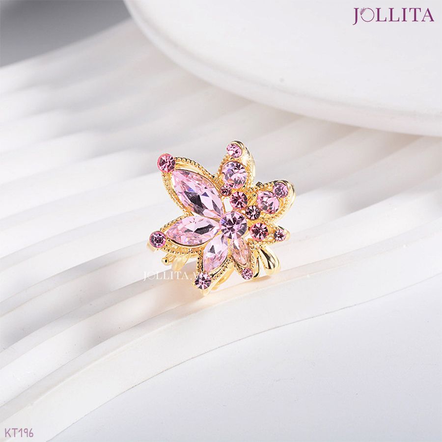  Kẹp tóc tóc lá phong sắc tím kiêu sa 