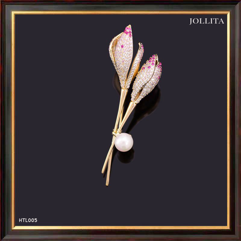  Trâm cài áo Hoa Tulip 