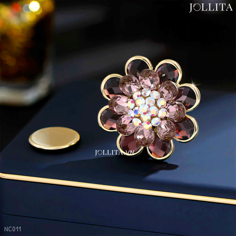 Cài Áo Đính Đá Pha Lê Sang Trọng