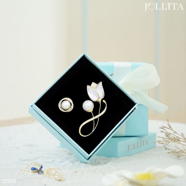  Set quà tặng 20/11 cài áo cao cấp sang trọng - 045 