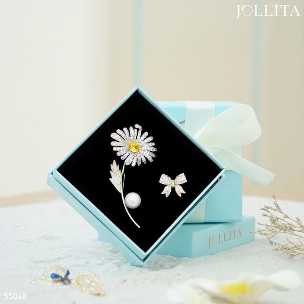  Set quà tặng 20/11 cài áo cao cấp sang trọng - 068 