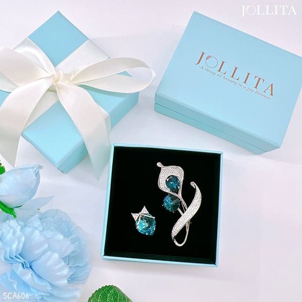  Set quà tặng 20/10 cài áo cao cấp sang trọng - 606 