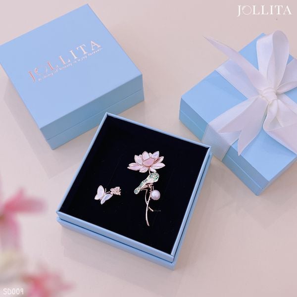  Set quà tặng 8/3 cài áo cao cấp sang trọng SD009 