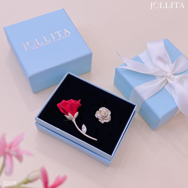  Set quà tặng 8/3 cài áo cao cấp sang trọng SD019 