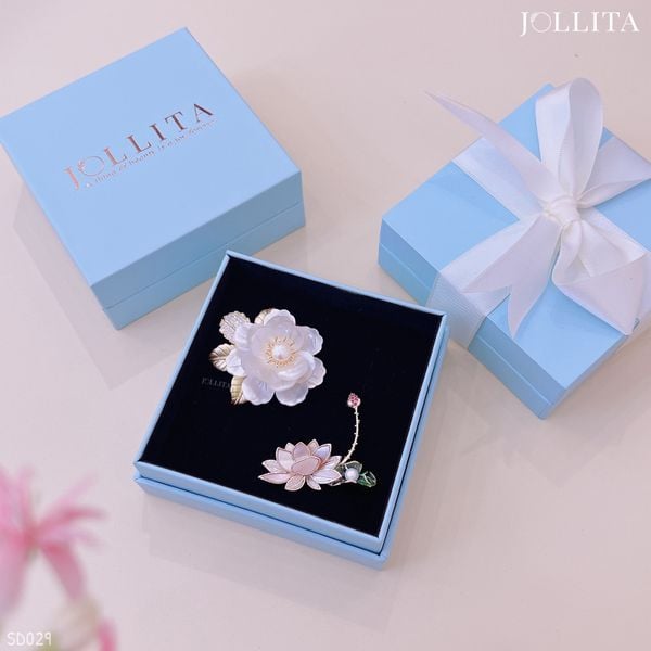  Set quà tặng 8/3 cài áo cao cấp sang trọng SD029 