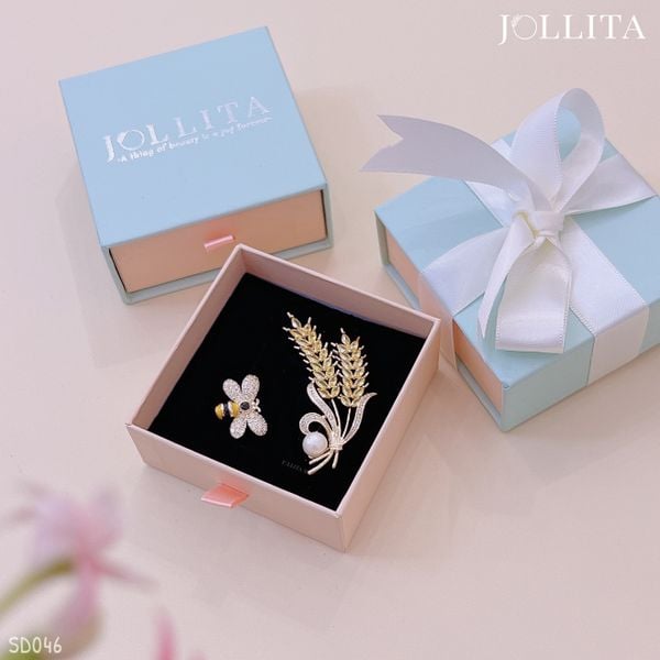  Set quà tặng 8/3 cài áo cao cấp sang trọng SD046 