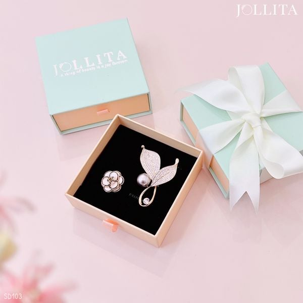  Set quà tặng 8/3 cài áo cao cấp sang trọng SD103 