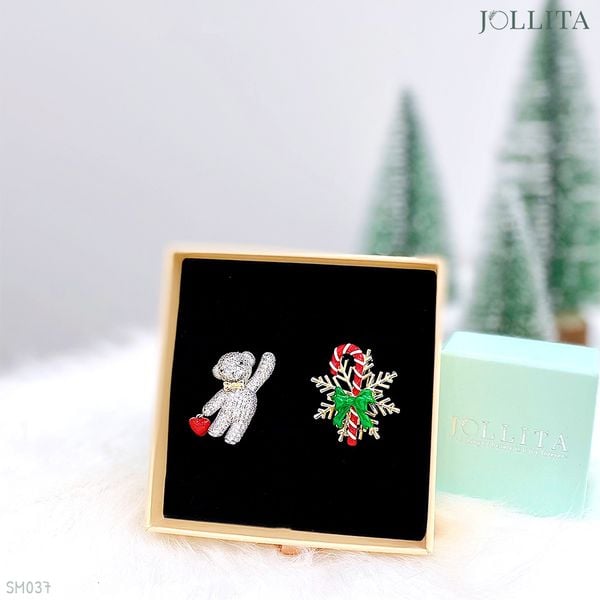  Set Cài áo Noel cao cấp sang trọng 37 