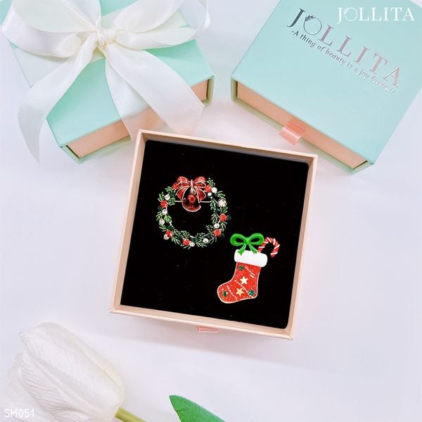  Set Cài áo Noel cao cấp sang trọng 51 