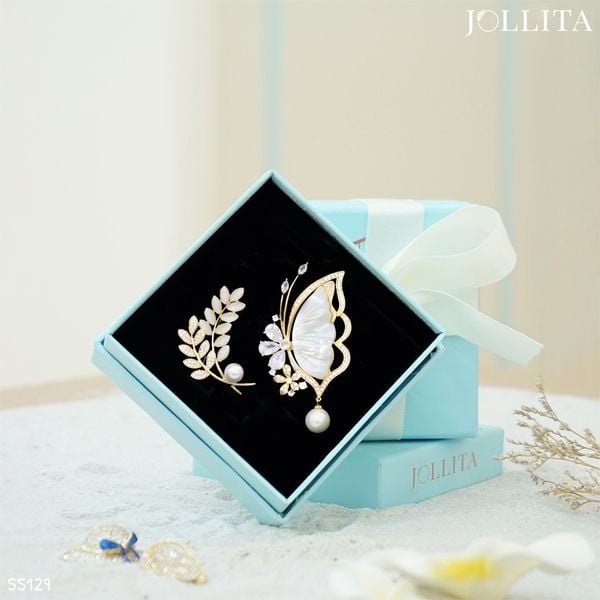  Set quà tặng 20/10 cài áo cao cấp sang trọng - 129 