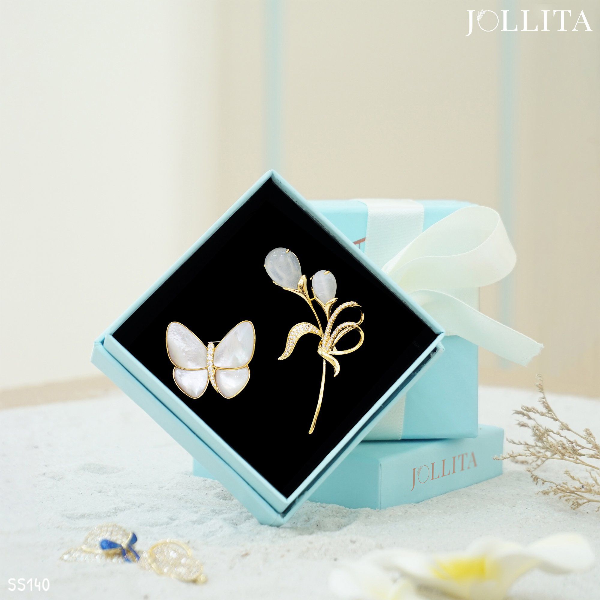  Set quà tặng 20/10 cài áo cao cấp sang trọng - 140 