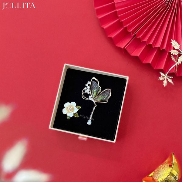  Set quà Tết 2025 Trâm cài áo cao cấp sang trọng 203 