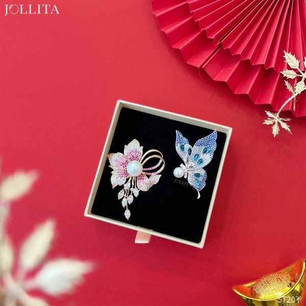  Set quà Tết 2025 Trâm cài áo cao cấp sang trọng 207 