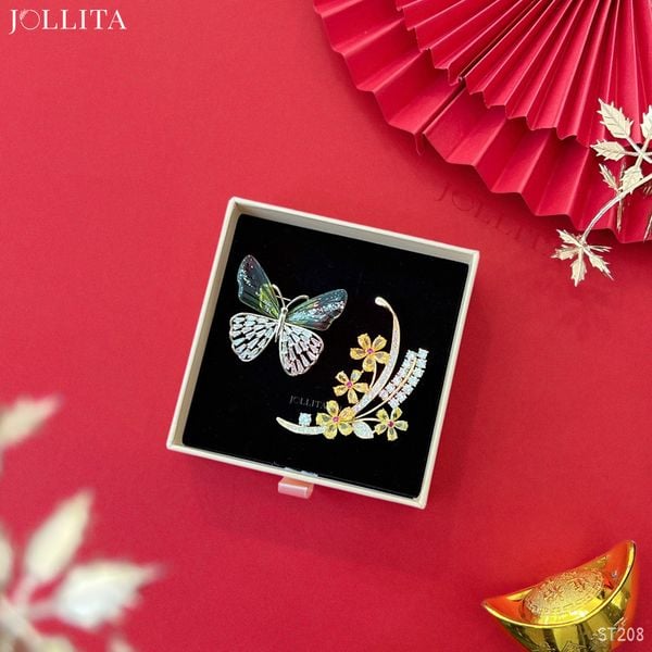  Set quà Tết 2025 Trâm cài áo cao cấp sang trọng 208 