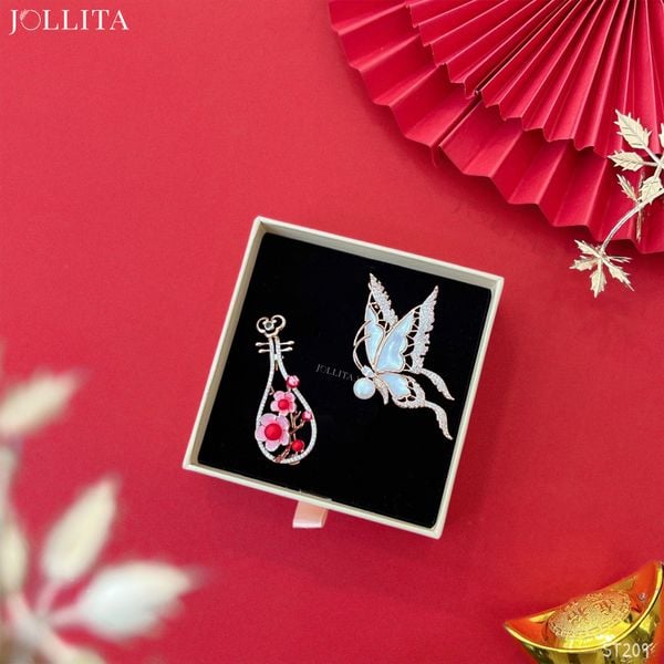  Set quà Tết 2025 Trâm cài áo cao cấp sang trọng 209 