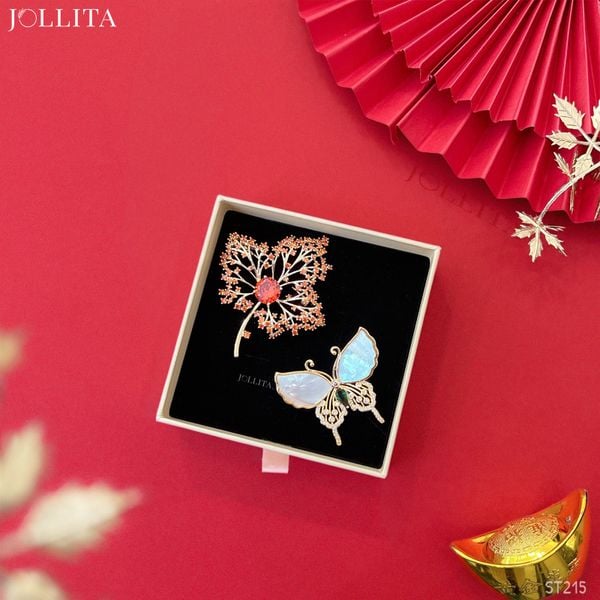  Set quà Tết 2025 Trâm cài áo cao cấp sang trọng 215 