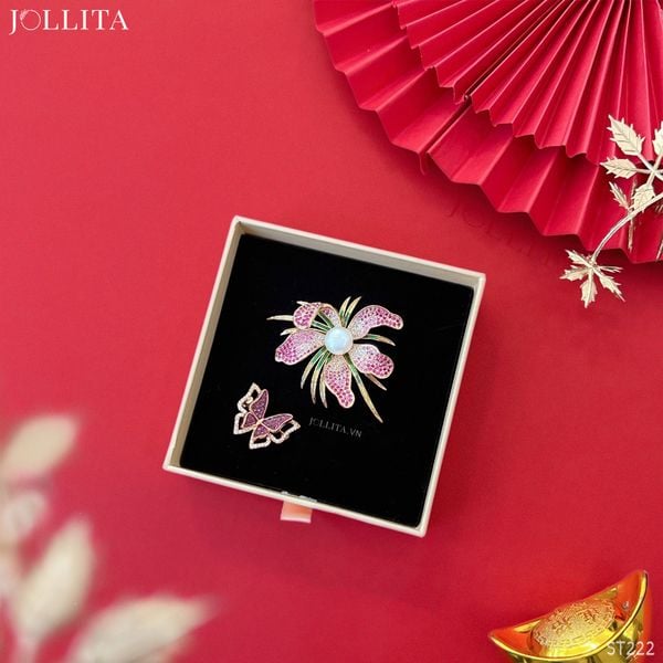  Set quà Tết 2025 Trâm cài áo cao cấp sang trọng 222 