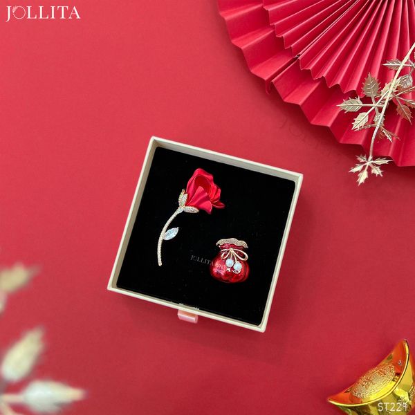  Set quà Tết 2025 Trâm cài áo cao cấp sang trọng 229 