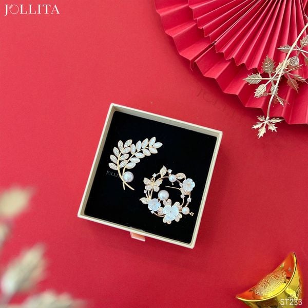  Set quà Tết 2025 Trâm cài áo cao cấp sang trọng 233 