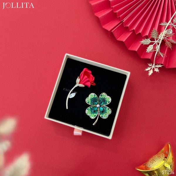  Set quà Tết 2025 Trâm cài áo cao cấp sang trọng 236 