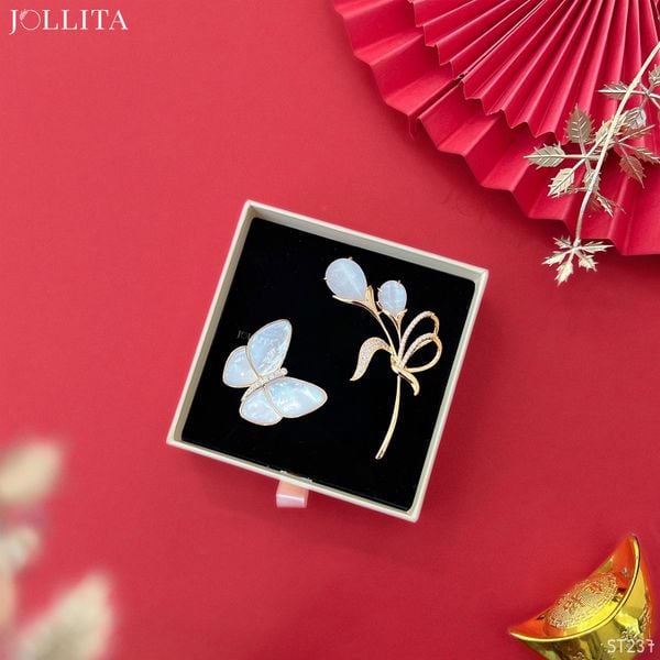  Set quà Tết 2025 Trâm cài áo cao cấp sang trọng 237 