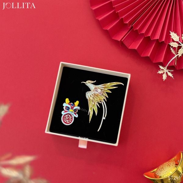  Set quà Tết 2025 Trâm cài áo cao cấp sang trọng 241 