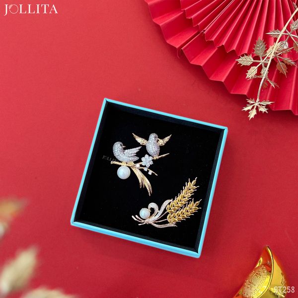  Set quà Tết 2025 Trâm cài áo cao cấp sang trọng 258 