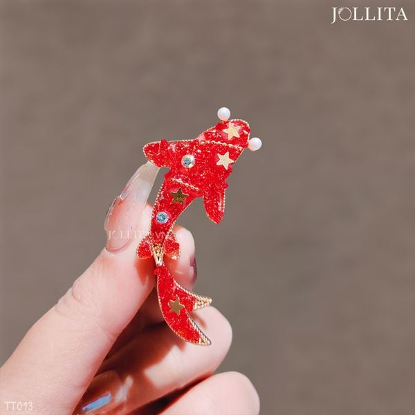  Trâm cài áo cá may mắn 