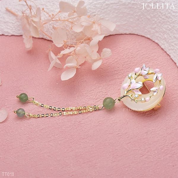  Trâm cài áo ngọc nguyệt tú liên hoa kiêu sa 