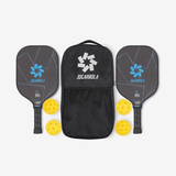  Bộ 2 vợt pickleball model P-602B (kèm 4 bóng và túi đựng) 