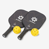  Bộ 2 vợt pickleball model P-602B (kèm 4 bóng và túi đựng) 