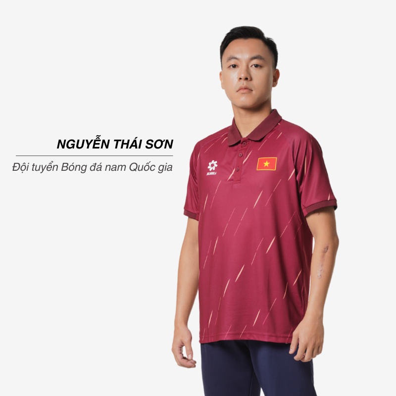  Áo polo cầu thủ Đội tuyển bóng đá Quốc gia 2025 