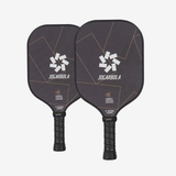  Bộ 2 vợt pickleball model P-602B (kèm 4 bóng và túi đựng) 