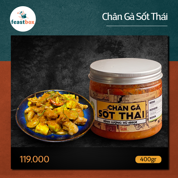  Chân Gà Sốt Thái 