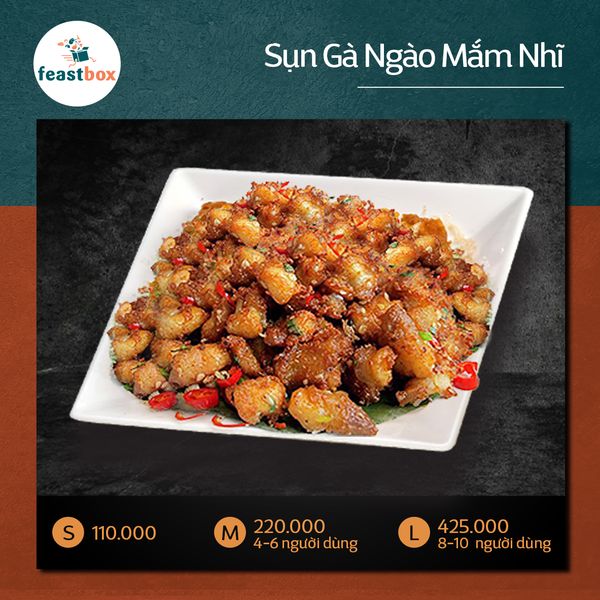  Sụn Gà Ngào Mắm Nhĩ 