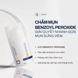  Gel hỗ trợ trị mụn sưng viêm Hyaestic Spot Treatment 2.5% Benzoyl Peroxide 